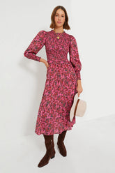 Pink Occitane Ivy Maxi Dress